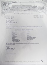 VERY FINE COLT S.A.A. 45 REVOLVER from COLLECTING TEXAS – SHIPPED in 1903 – 7 1/2” BARREL - 18 of 18