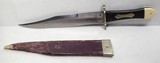 GEORGE WOODHEAD BOWIE KNIFE from COLLECTING TEXAS – CIRCA 1850 - 1 of 10