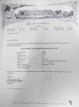 SCARCE WESTERN SHIPPED COLT MODEL 1878 REVOLVER from COLLECTING TEXAS – 38 W.C.F. – ONLY 414 MADE – HIGH CONDITION - 19 of 19