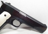 MINT COLT 38 SUPER AUTO PISTOL in ORIGINAL BOX from COLLECTING TEXAS – MADE 1967 – IVORY GRIPS - 3 of 19
