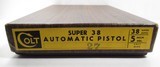 MINT COLT 38 SUPER AUTO PISTOL in ORIGINAL BOX from COLLECTING TEXAS – MADE 1967 – IVORY GRIPS - 18 of 19