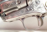 FACTORY ENGRAVED COLT SINGLE ACTION ARMY .45 REVOVLER with TEXAS FAMILY & TEXAS RANGER HISTORY from COLLECTING TEXAS - 8 of 25