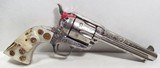 FACTORY ENGRAVED COLT SINGLE ACTION ARMY .45 REVOVLER with TEXAS FAMILY & TEXAS RANGER HISTORY from COLLECTING TEXAS - 2 of 25