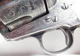 FACTORY ENGRAVED COLT S.A.A. 45 REVOLVER from COLLECTING TEXAS – SHIPPED to ARIZONA, TERRITORY in 1908 – SILVER FINISH and PEARL GRIPS - 6 of 18