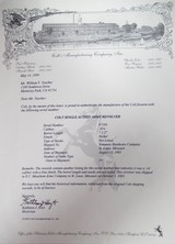 ANTIQUE COLT S.A.A. 45 REVOLVER with COLORADO HISTORY from COLLECTING TEXAS – VOLUMES of RESEARCH and DOCUMENTATION - 25 of 25