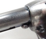 RARE ANTIQUE COLT S.A.A. REVOLVER in .38 COLT CALIBER from COLLECTING TEXAS – 7 1/2” BARREL – SHIPPED 1907 - 5 of 22