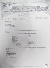 TEXAS SHIPPED COLT S.A.A. REVOLVER in .32 WCF CALIBER from COLLECTING TEXAS – EL PASO, TEXAS SHIPPED in 1912 - FACTORY LETTER - 18 of 18