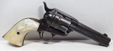 TEXAS SHIPPED COLT S.A.A. REVOLVER in .32 WCF CALIBER from COLLECTING TEXAS – EL PASO, TEXAS SHIPPED in 1912 - FACTORY LETTER - 1 of 18
