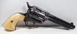 FINE HIGH CONDITION COLT S.A.A. 45 with FACTORY IVORY GRIPS from COLLECTING TEXAS – MADE 1907 – SHIPPED to ABERCROMBIE & FITCH COMPANY - 6 of 18