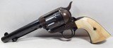 FINE HIGH CONDITION COLT S.A.A. 45 with FACTORY IVORY GRIPS from COLLECTING TEXAS – MADE 1907 – SHIPPED to ABERCROMBIE & FITCH COMPANY - 1 of 18