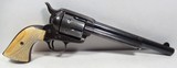 FINE ANTIQUE COLT S.A.A. 45 REVOLVER from COLLECTING TEXAS – MADE 1890 – FACTORY LETTER – IVORY GRIPS - 1 of 18