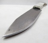 BEAUTIFUL CUSTOM ENGRAVED BOB JONES MADE KNIFE with FLORAL PATTERN TOOLED LEATHER SHEATH from COLLECTING TEXAS - 17 of 22