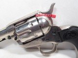 HIGH CONDITION COLT SAA 44-40 from COLLECTING TEXAS – NICKEL FINISH with 5 1/2” BARREL – “COLT FRONTIER SIX SHOOTER” from UTAH - 3 of 21