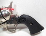 HIGH CONDITION COLT SAA 44-40 from COLLECTING TEXAS – NICKEL FINISH with 5 1/2” BARREL – “COLT FRONTIER SIX SHOOTER” from UTAH - 2 of 21