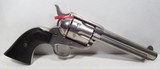 HIGH CONDITION COLT SAA 44-40 from COLLECTING TEXAS – NICKEL FINISH with 5 1/2” BARREL – “COLT FRONTIER SIX SHOOTER” from UTAH - 7 of 21