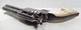 FACTORY ENGRAVED COLT S.A.A. 45 REVOLVER from COLLECTING TEXAS – SHIPPED to ARIZONA, TERRITORY in 1908 – SILVER FINISH and PEARL GRIPS - 11 of 18