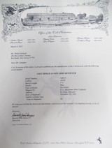 NICE COLT S.A.A. 44-40 REVOLVER SHIPPED to MEACHAM ARMS CO. in 1892 from COLLECTING TEXAS – “COLT FRONTIER SIX SHOOTER” ROLL DIE - 18 of 18