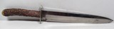 FINE LARGE ENGLISH BOWIE KNIFE by GEORGE WOSTENHOLM from COLLECTING TEXAS – I*XL CIVIL WAR ERA 10” CLIP-POINT BLADE - 6 of 14