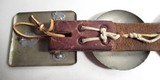 “PLAINS INDIAN" BELT from COLLECTING TEXAS – NICKEL SILVER BELT with 9 CONCHAS and RECTANGULAR BUCKLE – JOHN WAYNE MOVIE PROP - 3 of 6