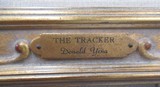 BEAUTIFUL 1972 ORIGINAL OIL PAINTING by FAMOUS TEXAS ARTIST from COLLECTING TEXAS – TITLED “THE TRACKER” by DONALD YENA - 5 of 9