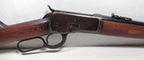 EXTREMELY RARE WINCHESTER MODEL 1892 TRAPPER in 25-20 CALIBER from COLLECTING TEXAS – MADE 1919 - 8 of 19