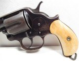 NICE ANTIQUE COLT MODEL 1878 DOUBLE ACTION .45 REVOLVER from COLLECTING TEXAS – IVORY GRIPS – MADE 1887 - 2 of 15