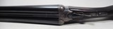 I. HOLLIS & SONS ENGLISH DOUBLE BARREL 12 GAUGE SHOTGUN from COLLECTING TEXAS – ORIGINAL CASE – MADE 1937 - 15 of 25