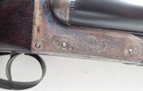 I. HOLLIS & SONS ENGLISH DOUBLE BARREL 12 GAUGE SHOTGUN from COLLECTING TEXAS – ORIGINAL CASE – MADE 1937 - 4 of 25