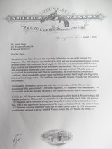 “REGISTERED” SMITH & WESSON .357 MAGNUM REVOLVER from COLLECTING TEXAS – MADE 1939 – FACTORY LETTER - 20 of 21