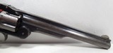 VERY HIGH CONDITION ANTIQUE SMITH & WESSON FIRST MODEL AMERICAN (MODEL No. THREE 1ST MODEL SINGLE ACTION) from COLLECTING TEXAS - 6 of 16