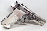 FACTORY ENGRAVED SMITH & WESSON MODEL 59 SEMI-AUTO from COLLECTING TEXAS – PEARL GRIPS – MADE 1979 - 6 of 20