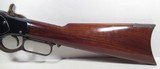 NEAR NEW CONDITION WINCHESTER MODEL 1873 LEVER ACTION RIFLE from COLLECTING TEXAS – SHIPPED 1885 - 6 of 22