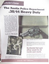 SMITH & WESSON 38/44 HEAVY DUTY REVOLVER from COLLECTING TEXAS – “AUSTIN POLICE DEPARTMENT 6” MARKED – MADE 1952-1953 - 21 of 23