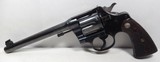 COLT NEW SERVICE TARGET 45 REVOLVER with HOLSTER from COLLECTING TEXAS – MADE 1911 - 4 of 20