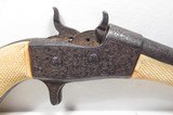 RARE REMINGTON 1866 ROLLING BLOCK IVORY STOCKED and ENGRAVED ANTIQUE PISTOL from COLLECTING TEXAS - 11 of 23