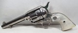 WOLF & KLAR ENGRAVED COLT 45 S.A.A. from COLLECTING TEXAS - SOLD to HAMPTON HARDWARE of CHICKASHA, OKLAHOMA in 1930 - 1 of 23