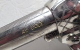WOLF & KLAR ENGRAVED COLT 45 S.A.A. from COLLECTING TEXAS - SOLD to HAMPTON HARDWARE of CHICKASHA, OKLAHOMA in 1930 - 5 of 23