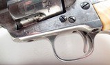 ANTIQUE TEXAS COLT 45 S.A.A. REVOLVER from COLLECTING TEXAS – NICKEL with IVORY GRIPS - SHIPPED in 1881 - 4 of 17