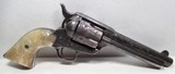 TEXAS SHIPPED ANTIQUE COLT S.A.A. 45 REVOLVER from COLLECTING TEXAS – FACTORY ENGRAVED – FT. WORTH, TEXAS SHIPPED in 1885 - 5 of 17
