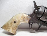 TEXAS SHIPPED ANTIQUE COLT S.A.A. 45 REVOLVER from COLLECTING TEXAS – FACTORY ENGRAVED – FT. WORTH, TEXAS SHIPPED in 1885 - 6 of 17