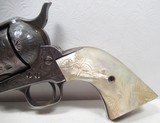 TEXAS SHIPPED ANTIQUE COLT S.A.A. 45 REVOLVER from COLLECTING TEXAS – FACTORY ENGRAVED – FT. WORTH, TEXAS SHIPPED in 1885 - 2 of 17