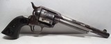 ANTIQUE COLT S.A.A. 45 REVOLVER with 7 1/2” BARREL from COLLECTING TEXAS – FACTORY LETTER –made 1883 & KANSAS CITY SHIPPED 1887 - 5 of 17