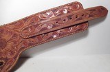 VERY NICE TOOLED 2-GUN BUSCADERO HOLSTER RIG from COLLECTING TEXAS - 7 of 9