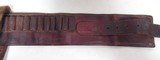 SHELTON PAYNE BELT – HOLSTER – KNIFE SHEATH from COLLECTING TEXAS – ALL THREE PIECES MARKED “SHELTON PAYNE ARMS CO. – EL PASO, TEXAS” - 8 of 12