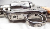 FACTORY ENGRAVED TEXAS SHIPPED COLT S.A.A. 44-40 REVOLVER from COLLECTING TEXAS – “COLT FRONTIER SIX SHOOTER” – MADE 1900 - 15 of 18