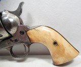 FACTORY ENGRAVED TEXAS SHIPPED COLT S.A.A. 44-40 REVOLVER from COLLECTING TEXAS – “COLT FRONTIER SIX SHOOTER” – MADE 1900 - 2 of 18