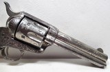 FACTORY ENGRAVED TEXAS SHIPPED COLT S.A.A. 44-40 REVOLVER from COLLECTING TEXAS – “COLT FRONTIER SIX SHOOTER” – MADE 1900 - 8 of 18