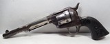 ANTIQUE COLT S.A.A. 45 REVOLVER with 7 1/2” BARREL from COLLECTING TEXAS – FACTORY LETTER – KANSAS CITY SHIPPED 1887