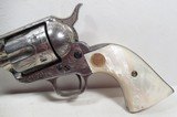 OUTSTANDING ANTIQUE COLT SINGLE ACTION ARMY REVOLVER from COLLECTING TEXAS – NEW YORK ENGRAVED in 1881 - 5 of 18