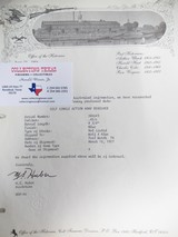TEXAS SHIPPED COLT SINGLE ACTION ARMY REVOLVER from COLLECTING TEXAS – WOLF & KLAR – FT. WORTH, TEXAS SHIPPED in 1921 - 23 of 23